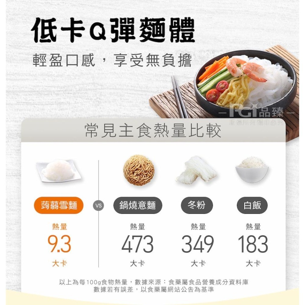 【名廚美饌】蒟蒻雪麵(310gx12入) 超商宅配賣場-細節圖5