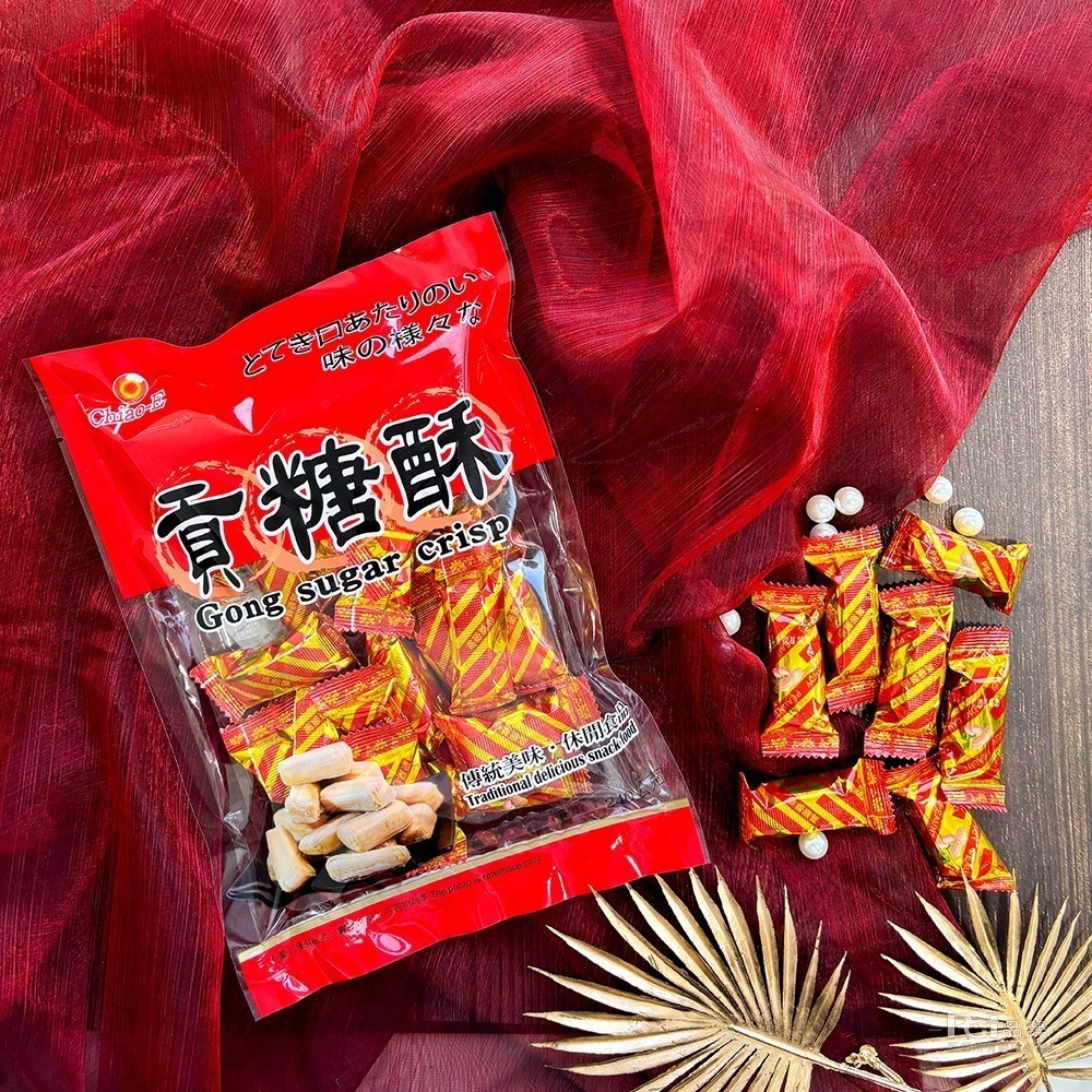 【巧益】貢糖酥(220g)_6包組-細節圖2