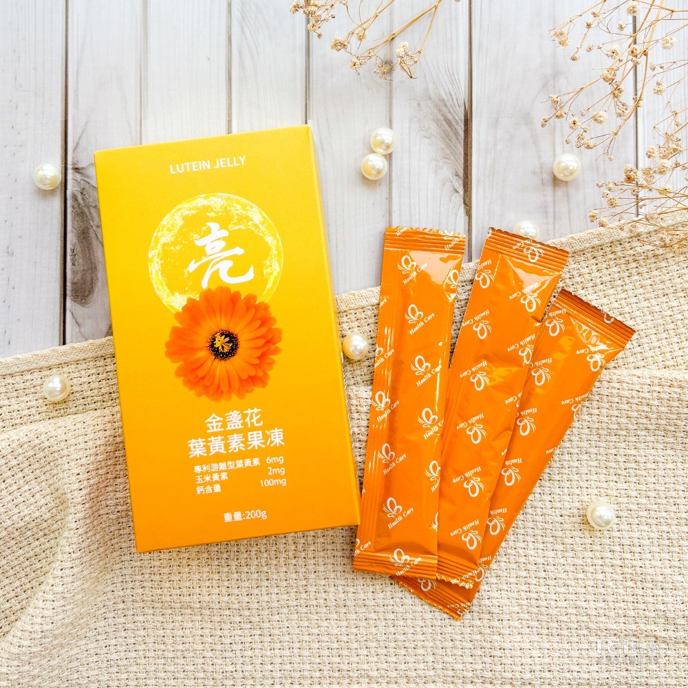 【拉拉女神】金盞花葉黃素果凍(200g)-細節圖2