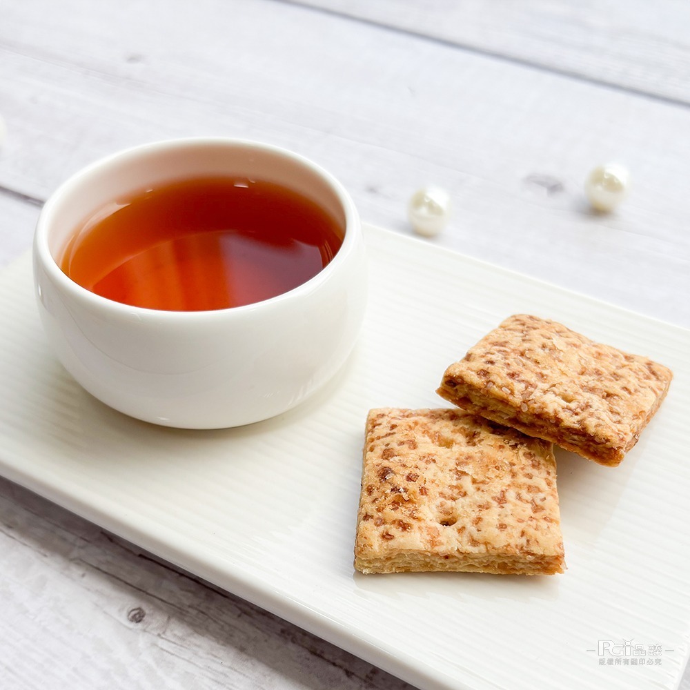 【巧益】脆皮澎鬆鹹蛋黃方格酥(蛋素)(150g)-細節圖6