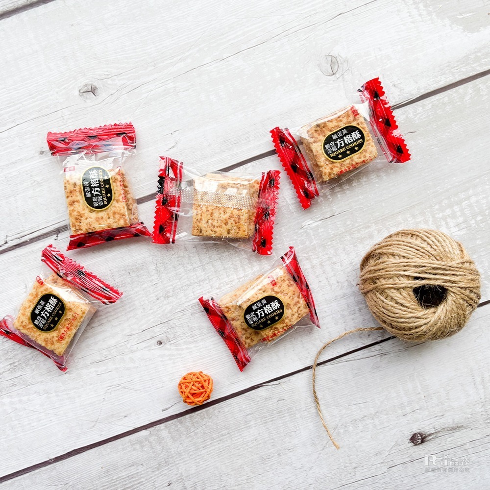 【巧益】脆皮澎鬆鹹蛋黃方格酥(蛋素)(150g)-細節圖7