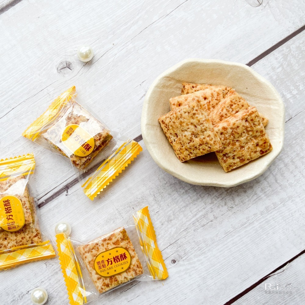 【巧益】脆皮澎鬆方格酥(蛋素)(150g)-細節圖8