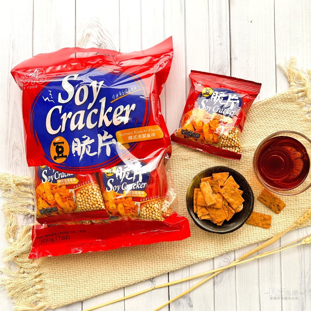 【鴻福】豆脆片(韓式泡菜口味)(200g)-細節圖7