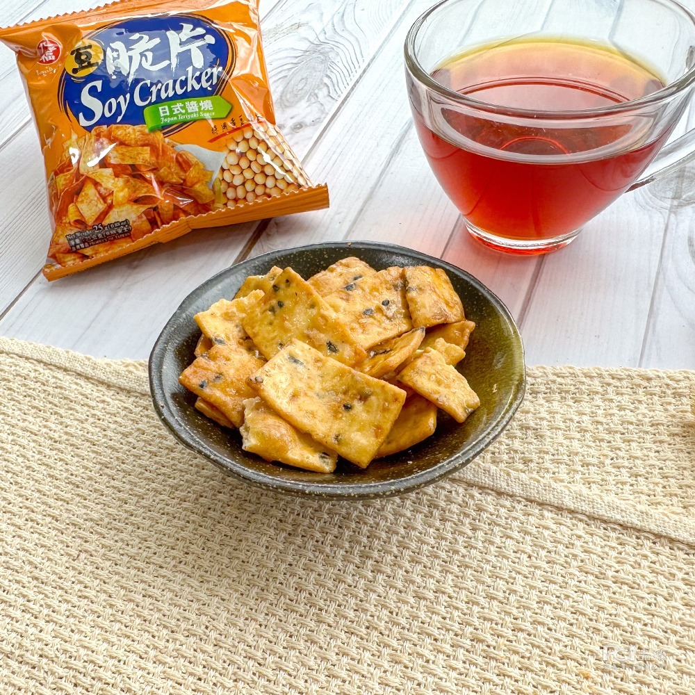 【鴻福】豆脆片(日式醬燒口味)(200g)-細節圖2