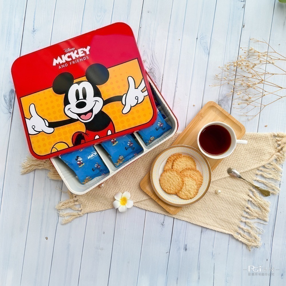 【迪士尼】米奇芝麻薄餅禮盒(300g)-贈品款式隨機出貨-細節圖7