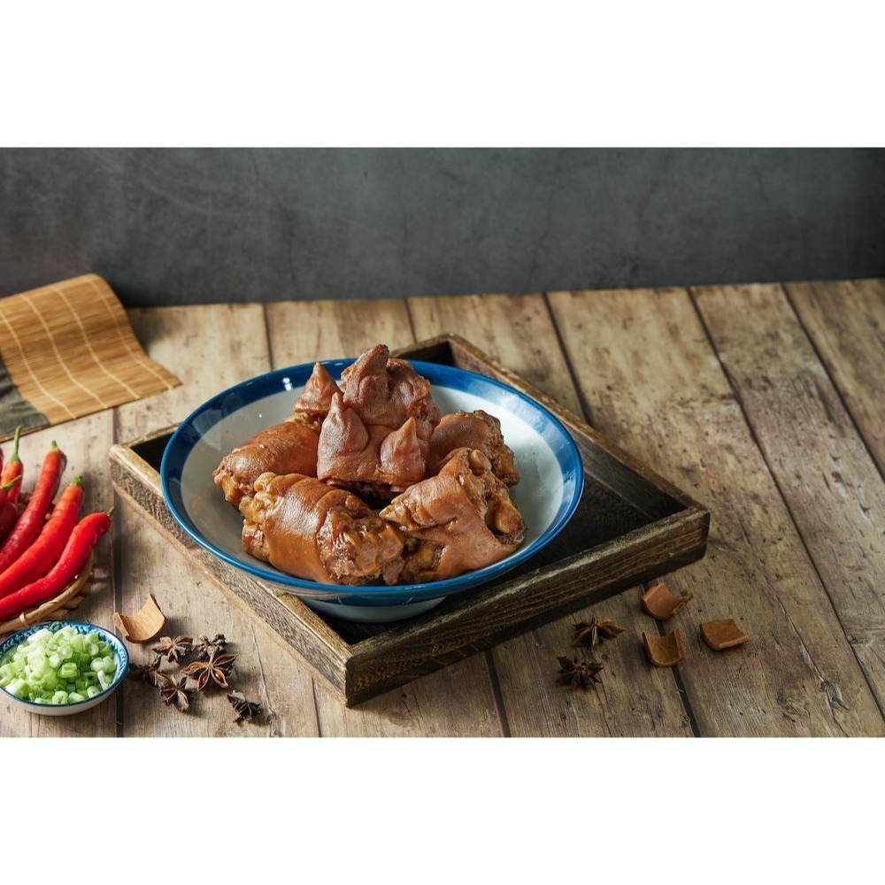 【葉宅】祖傳老滷豬腳(350g)-細節圖2