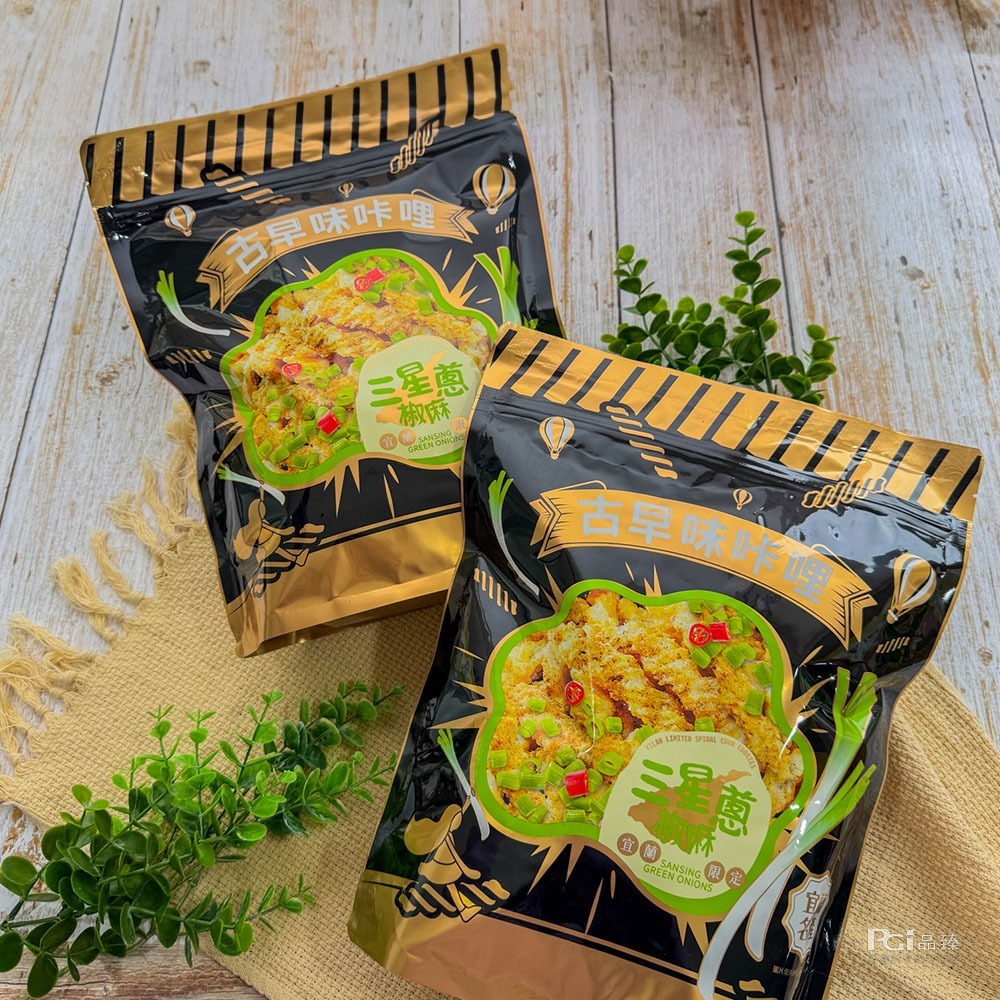 【鑫富皇】古早味咔哩-三星蔥椒麻口味(150g)-細節圖5
