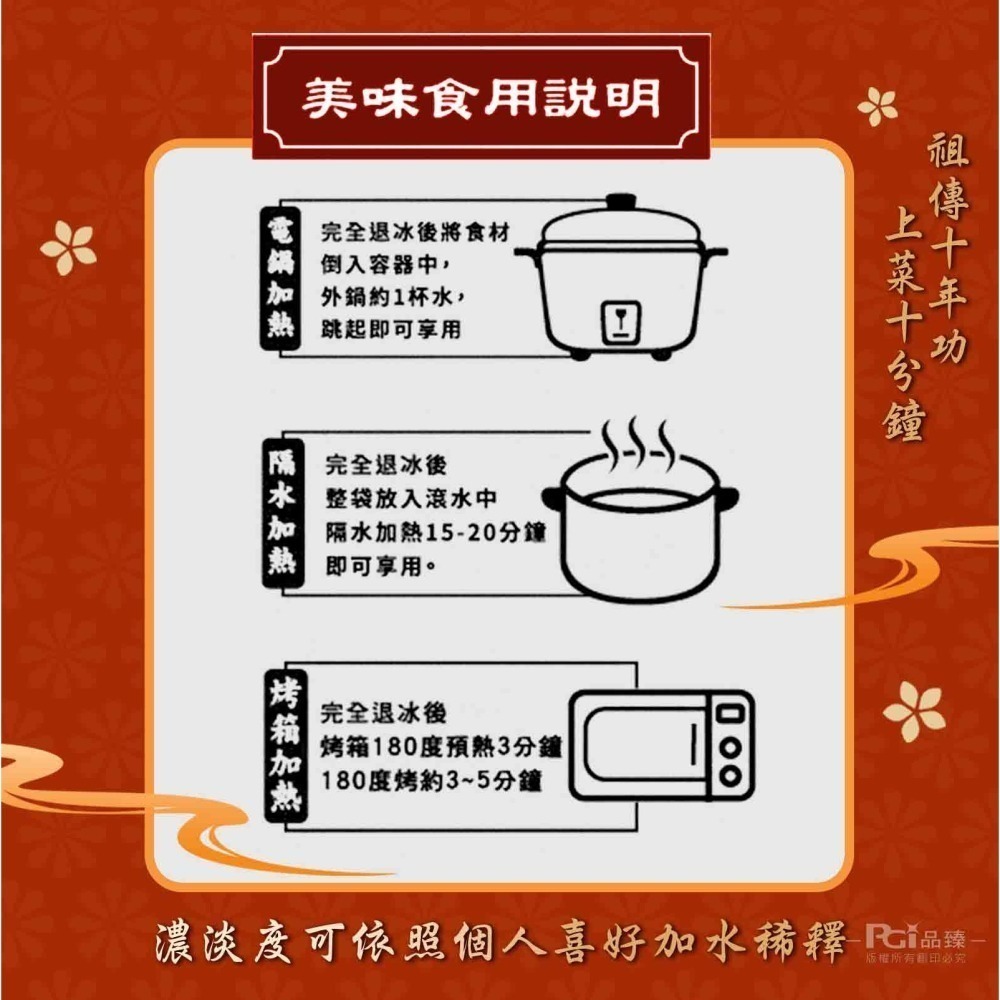 【葉宅】添福壽豬腳麵線禮盒(1680g)-細節圖6