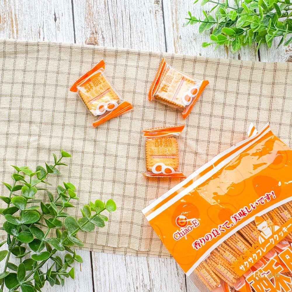 【巧益】酥脆薄餅(鹹蛋黃/檸檬)(270g)-細節圖7