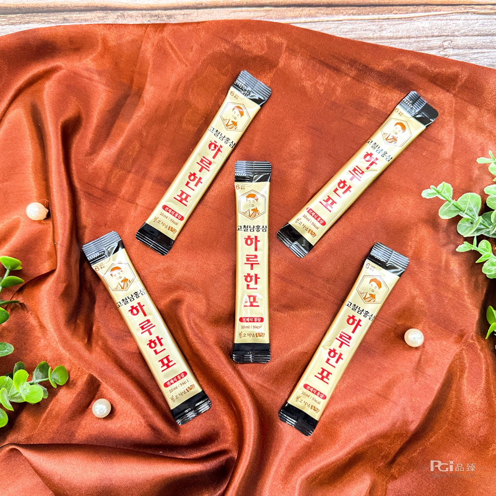 【高鐵男】紅蔘黃金飲(10mlx30包)-細節圖4