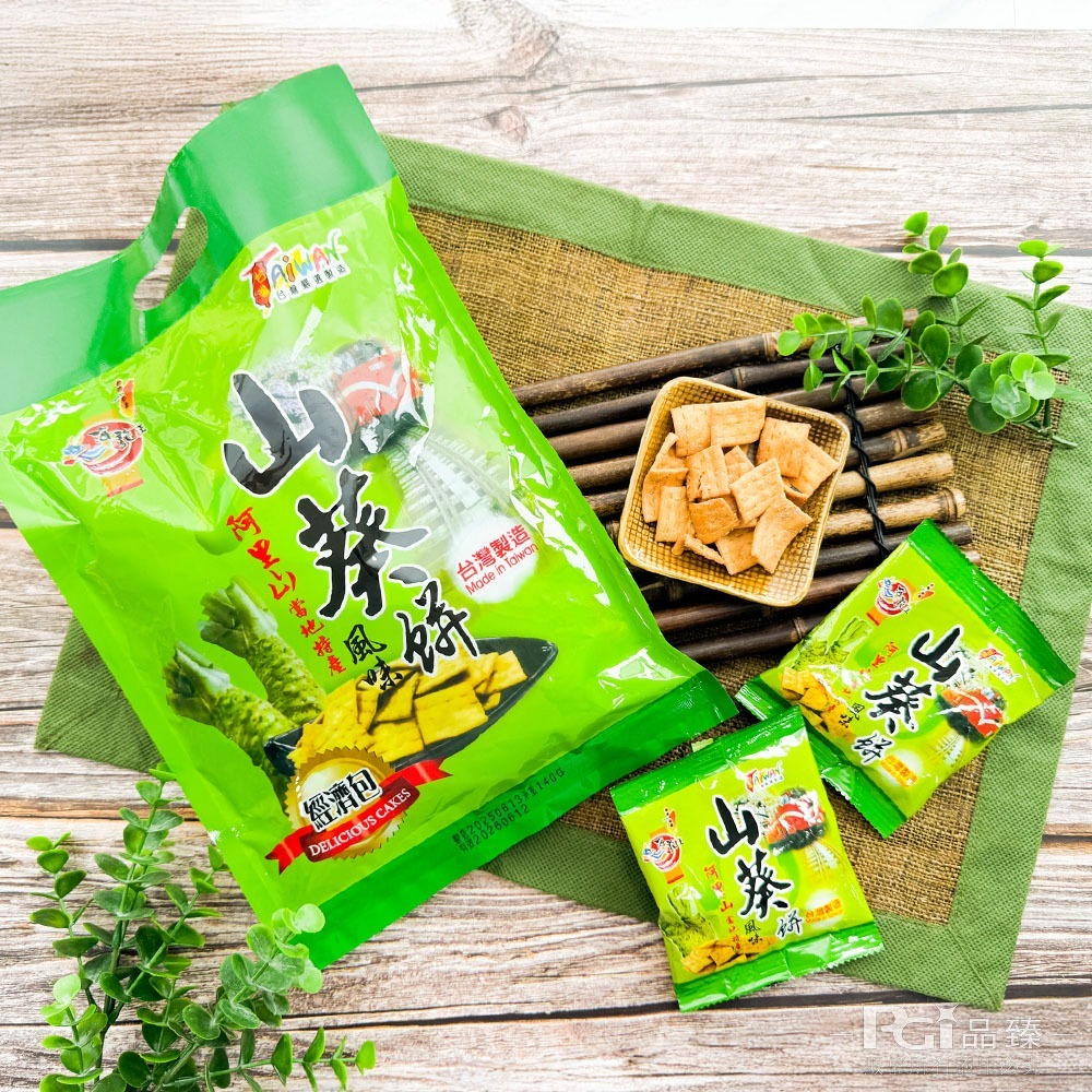 【海龍王】古早味系列(冬筍餅/山葵餅/白胡椒餅)(140g)-細節圖7