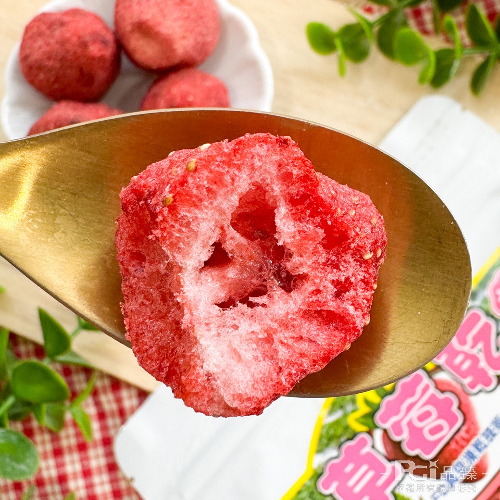 【海龍王】大湖草莓凍乾(80g)-細節圖4