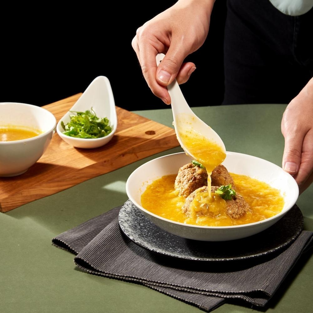 【上海鄉村】蟹黃獅子頭(500g)-細節圖4