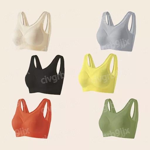 日系撞色果凍美背内衣夏季新款性感網紗 無痕一片式 收副乳聚攏透氣女士 單件入-細節圖9