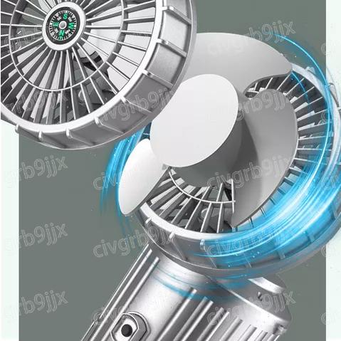 MSR戶外多功能太陽能藍牙風扇燈 高顔值工業風 馬燈戶外手電筒直充露營燈帳篷燈應急 USB太陽能風扇 充電寶藍牙燈單個入-細節圖5