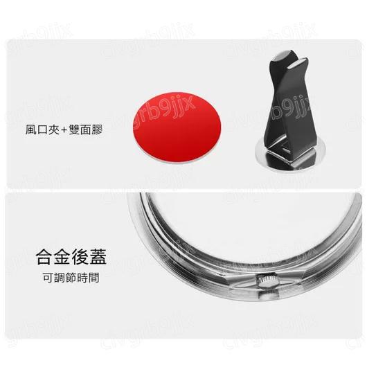 車載夜光電子鐘 高精度準確無誤 車内裝飾電子鐘石英錶時間表 高精度準確無誤 單個入-細節圖8