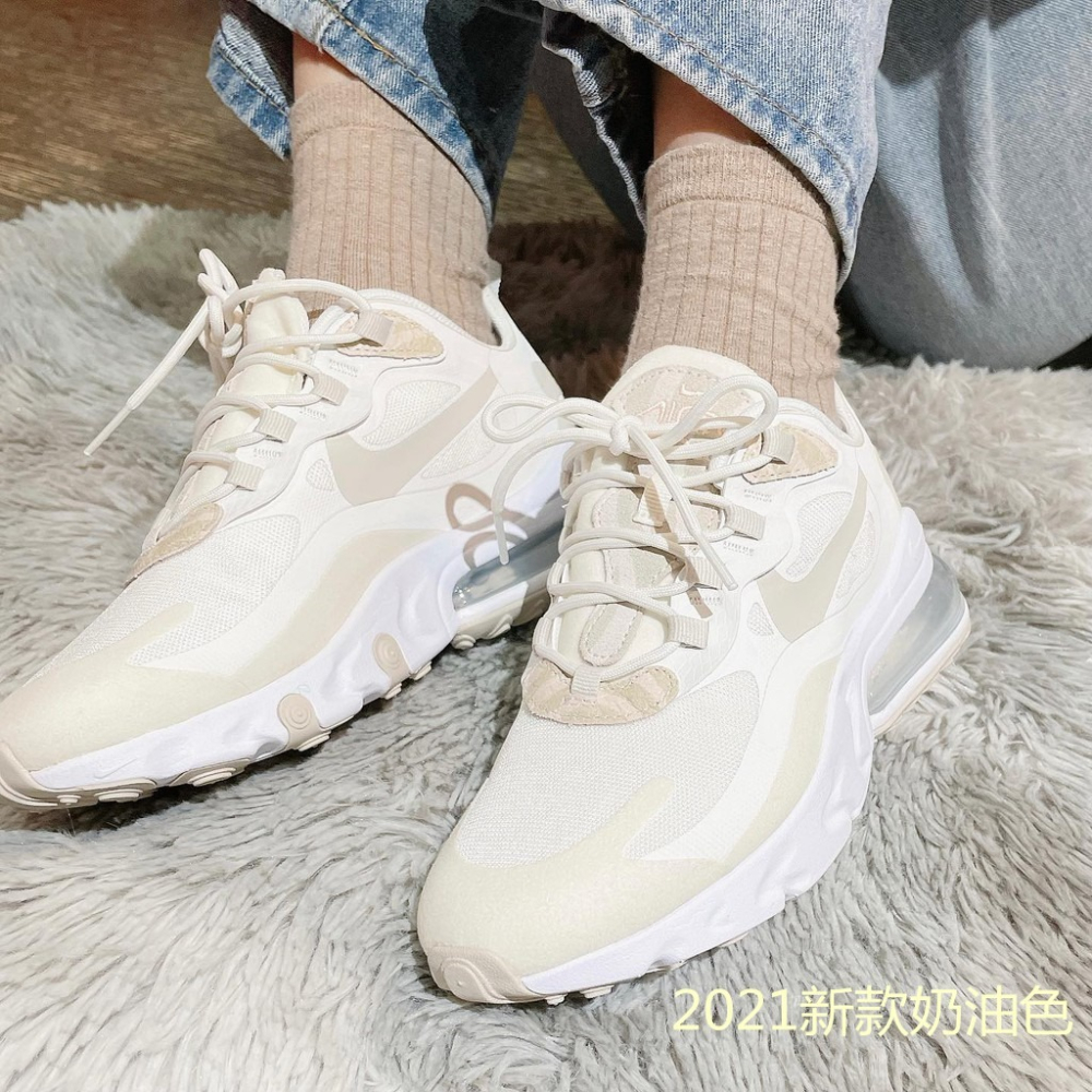 NIke AIR MAX 270 REACT 運動休閒鞋 情侶鞋 氣墊鞋 慢跑鞋 透氣跑步鞋 走路鞋 平底鞋-細節圖4