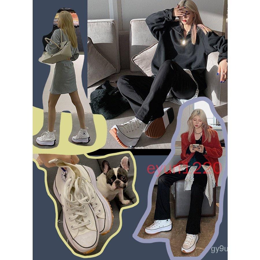 匡威 CONVERSE Run Star Hike 3180 厚底鞋 休閒鞋 增高 帆布鞋 平民款 鬆糕鞋 情侶運動鞋-細節圖5