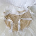 蠶絲裸感🖤無痕輕薄內褲 | 8色 冰絲 透氣 內著 貼身衣物 三角褲-規格圖11