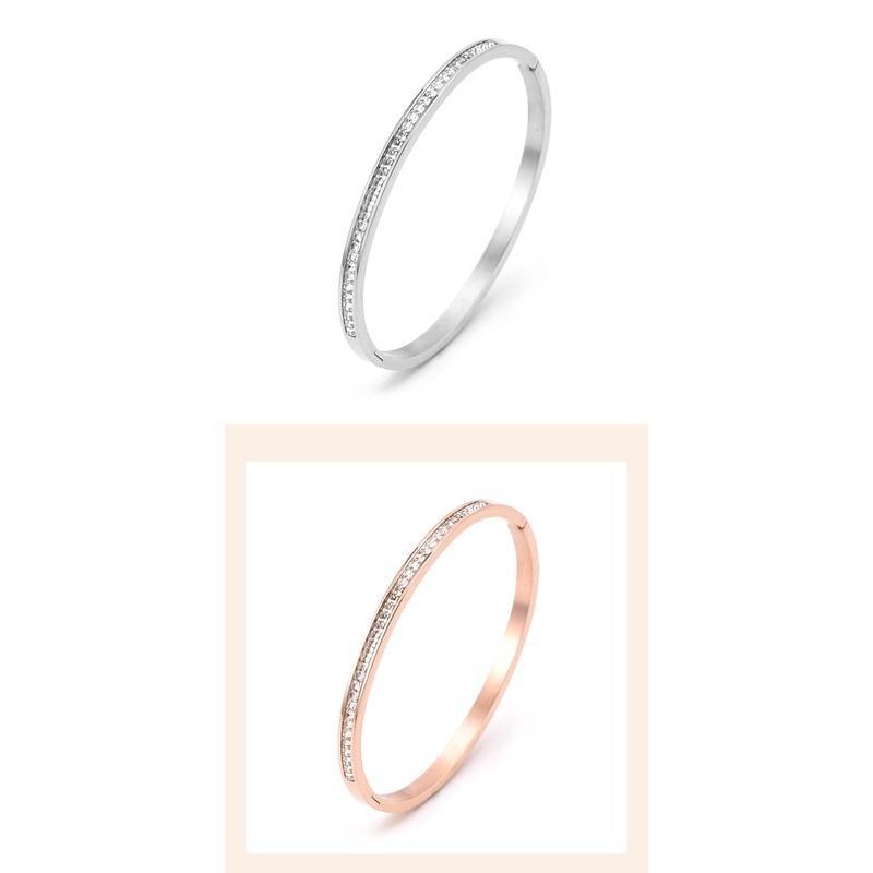 🎀(新品超優惠價 現貨在台)百搭水鑽手鍊 飾品 可甜美可個性🎀-細節圖8