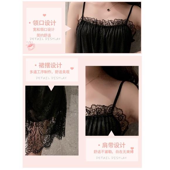 🎀(新品上市 限時特價)蕾絲性感細肩 居家睡衣🎀-細節圖6