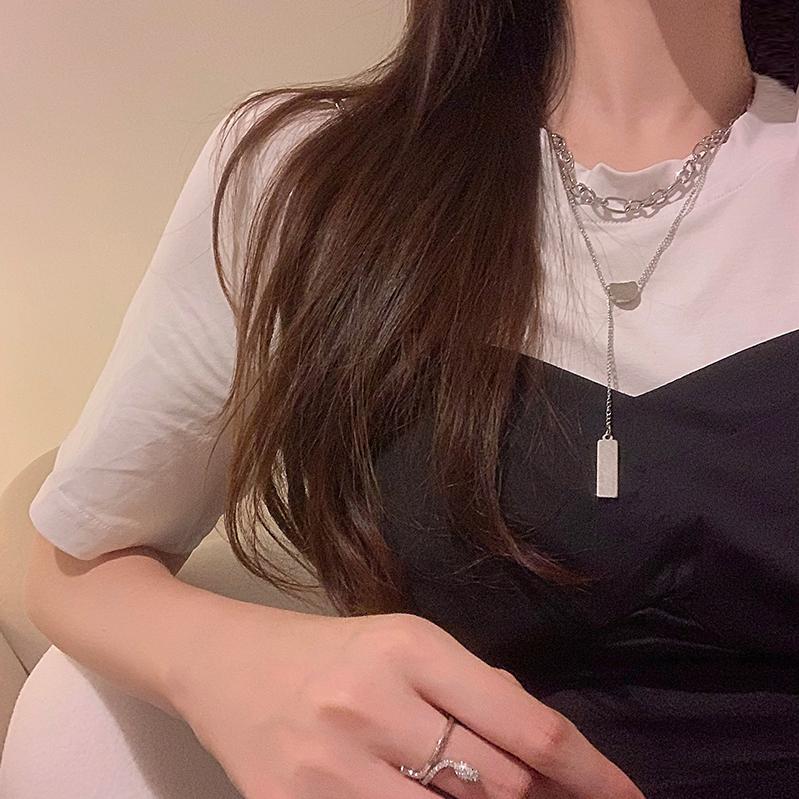 🎀(新品上市)相思豆鋼鈦項鍊 飾品 可甜美可個性🎀-細節圖3