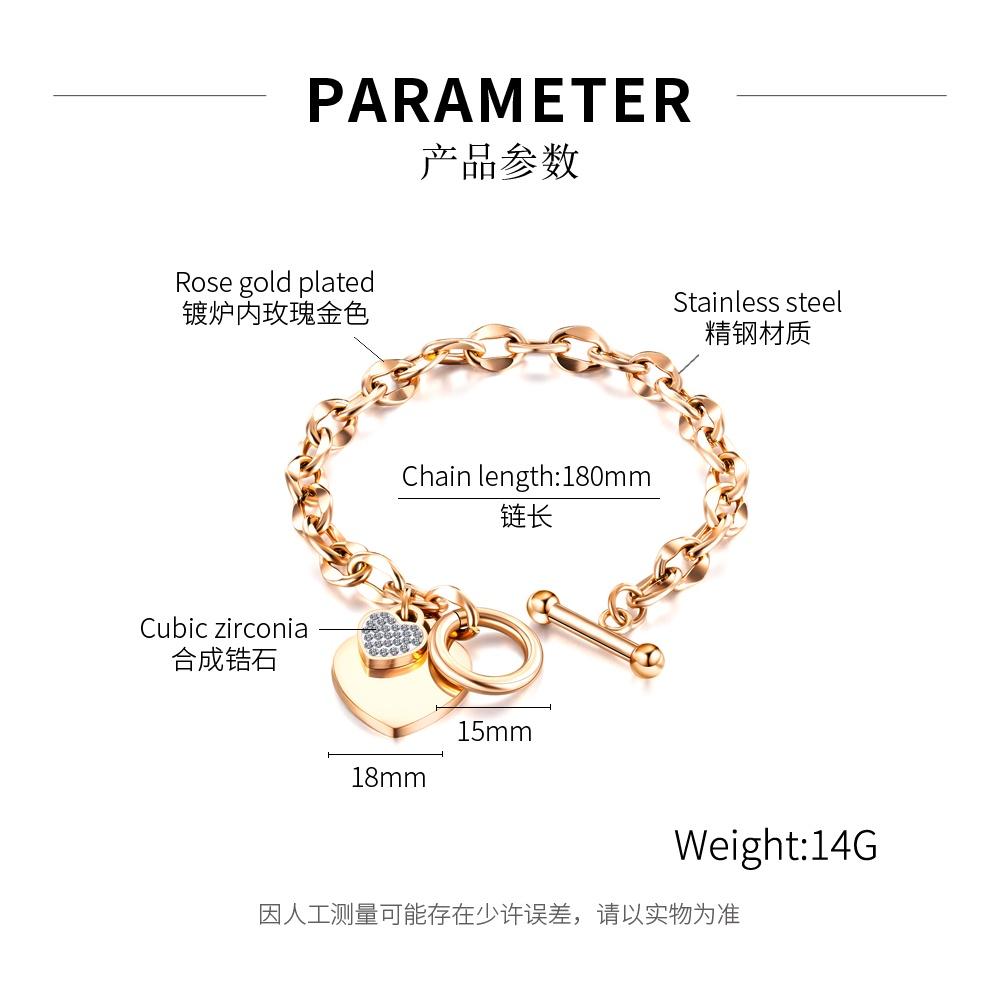 🎀(新品上市 限時特價)現貨 絕美愛心水鑽T字釦手鍊 飾品 夜店派對婚禮🎀-細節圖5