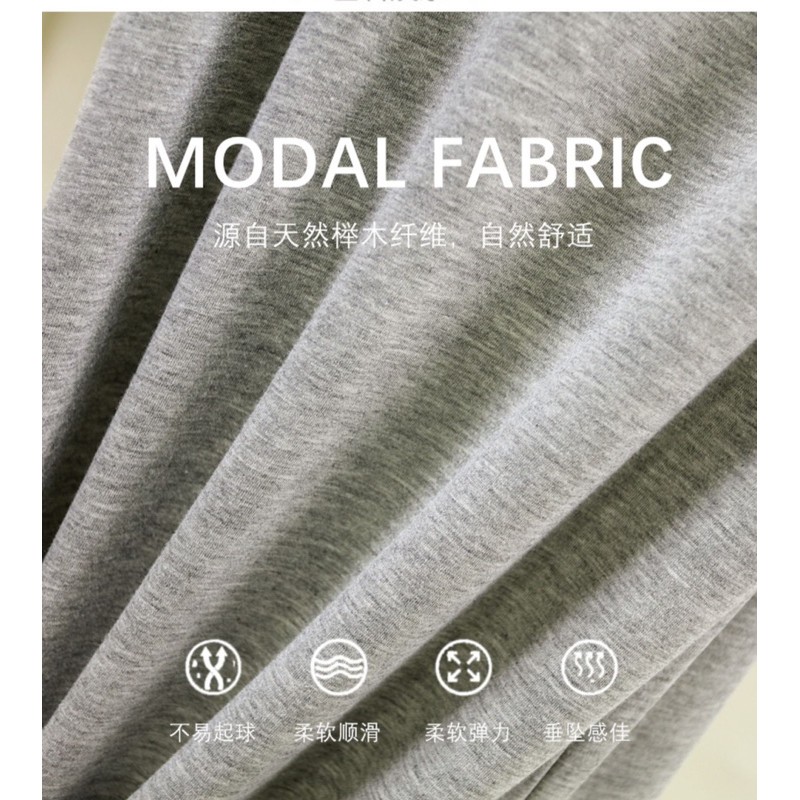 🎀超舒適 莫代爾外出 居家 睡衣 連身洋裝🎀-細節圖6