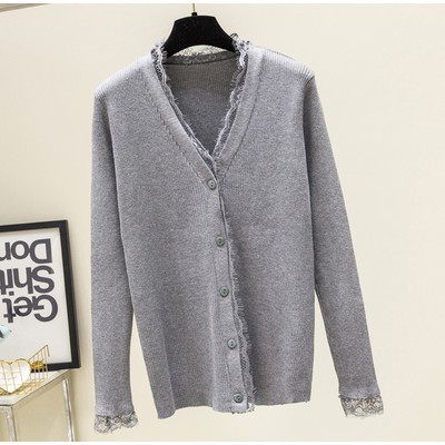 🎀女孩必備 小性感蕾絲小外套 針織外套 洋裝小可愛百搭🎀-細節圖8