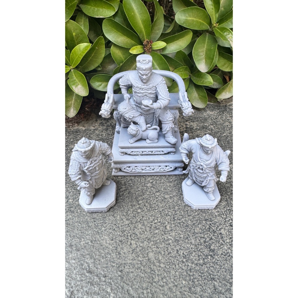 天官五財神 含拖椅及部將組 5公分組-細節圖4