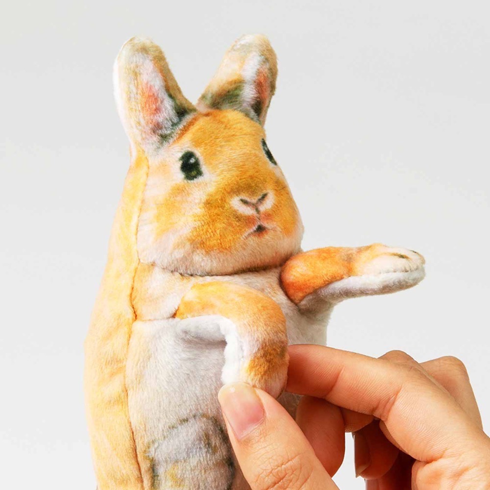 FELISSIMO 授權【YOU+MORE!】可愛探頭兔兒造型零錢/化妝包-細節圖2