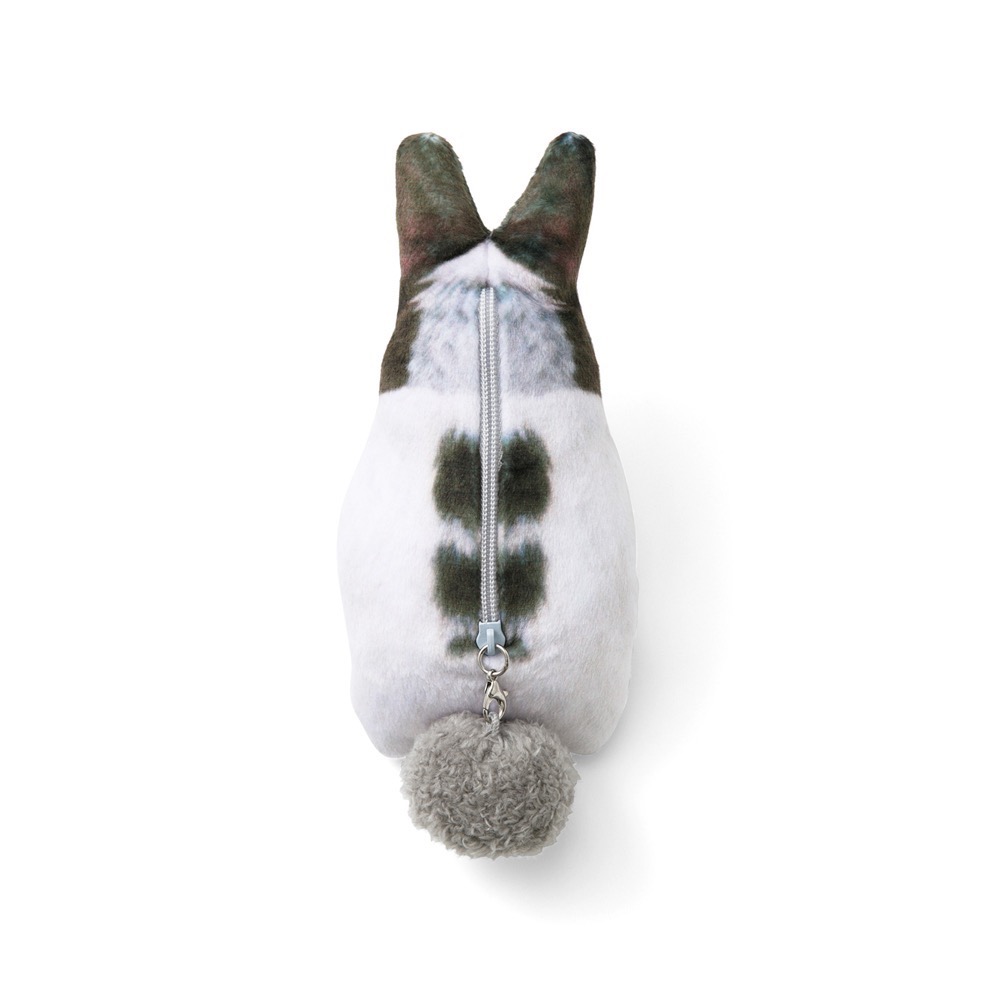 FELISSIMO 授權【YOU+MORE!】可愛探頭兔兒造型零錢/化妝包-細節圖3