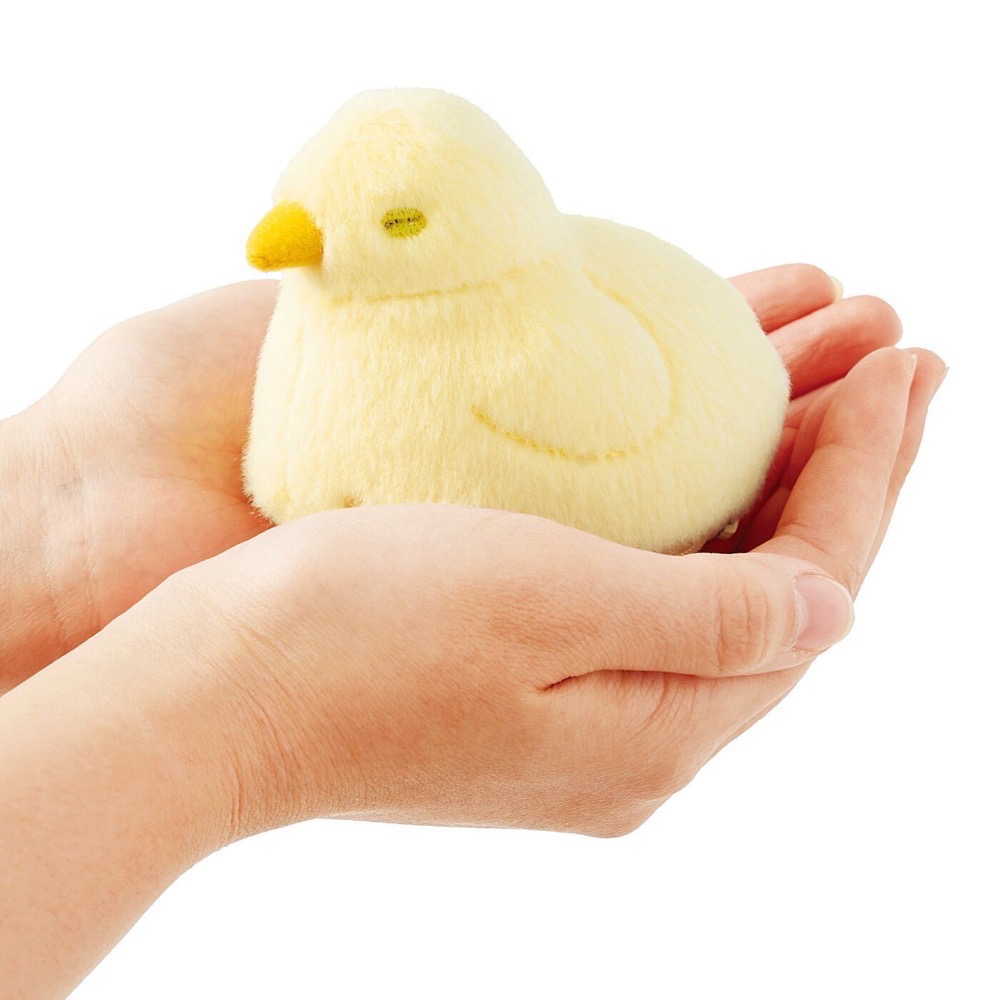 FELISSIMO 授權【YOU+MORE!】圓滾滾黃毛小雞收納零錢包-細節圖2