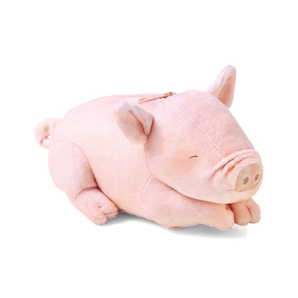 FELISSIMO 授權【YOU+MORE!】三隻小豬造型收納包-細節圖10