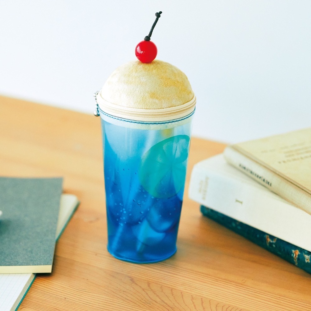 FELISSIMO 授權【YOU+MORE!】沁涼冰淇淋蘇打收納包-細節圖2