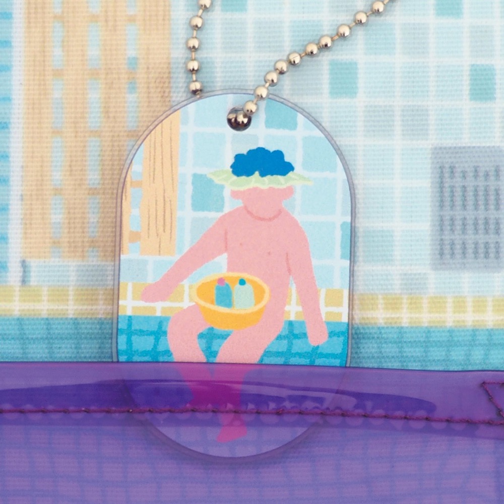 【YOU+MORE!】和風公共澡堂托特包-細節圖7