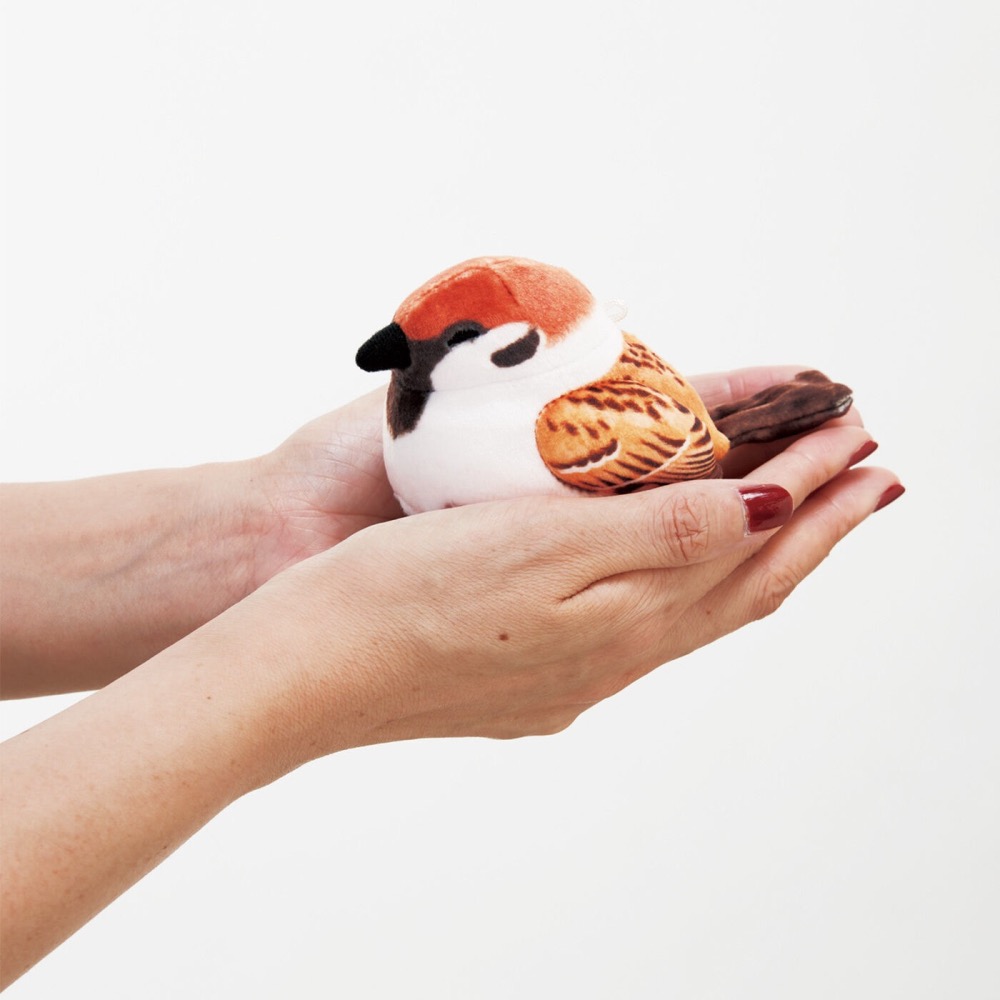 【YOU+MORE!】旭山動物園聯名款-小麻雀零錢包-細節圖3