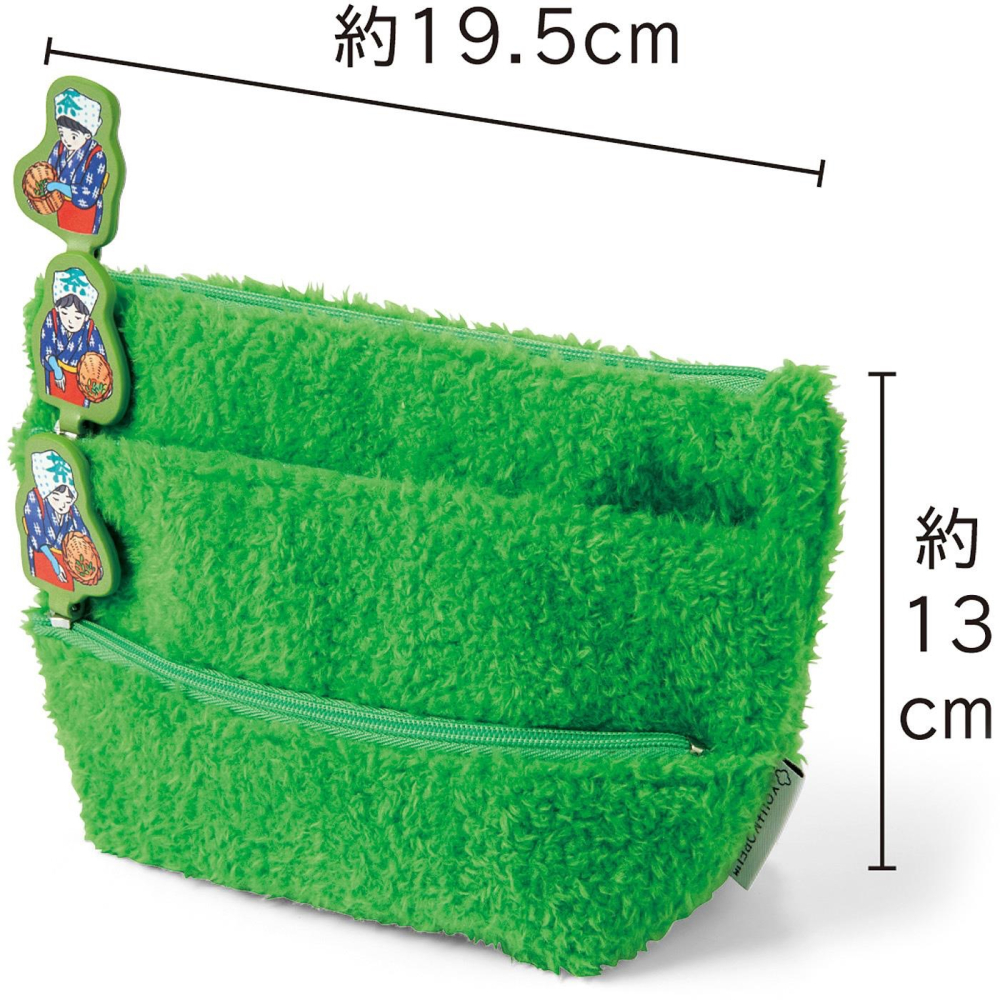 【YOU+MORE!】和風採茶少女收納包-細節圖5