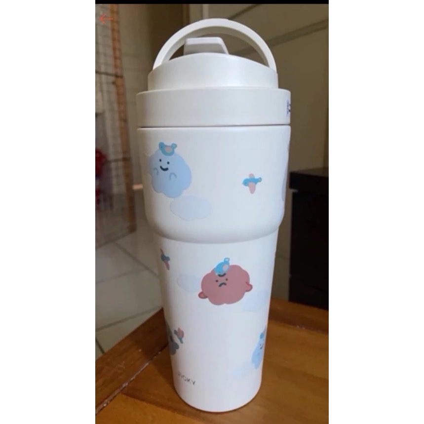 【WOKY】聯名款-[●●] 渾圓杯-手提保溫杯770ml-規格圖5