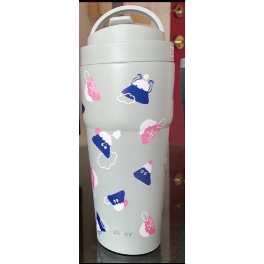 【WOKY沃廚】-[●●] 2代渾圓杯-聯明款手提保溫杯770ml-細節圖6