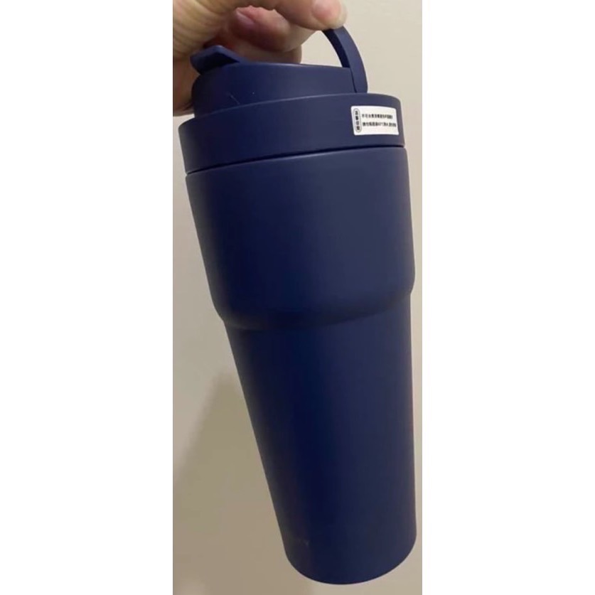 ￼【WOKY 沃廚】●●渾圓杯-2代手提雙層陶瓷易潔層保溫杯750ml/550ml(不附吸管）-規格圖7