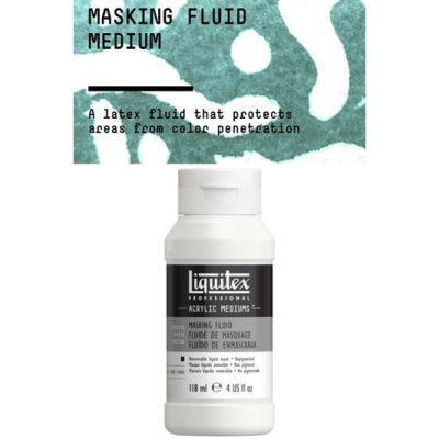 LIQUITEX Acrylic Masking Fluid Medium 5404 118ML 壓克力留白膠