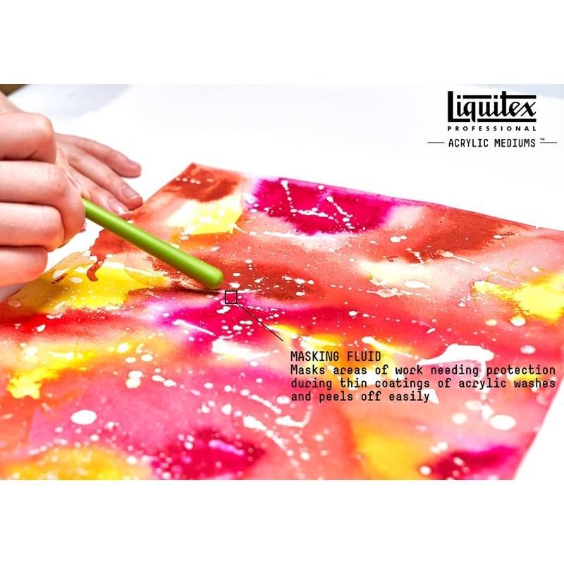 LIQUITEX Acrylic Masking Fluid Medium 5404 118ML 壓克力留白膠-細節圖6