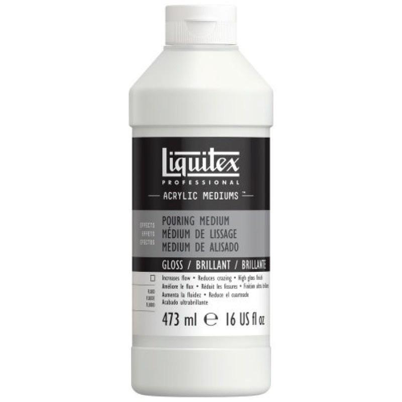 LIQUITEX GLOSS POURING MEDIUM 5416 473ml 增光 增亮 高光澤 潑灑效果 流動彩-細節圖2