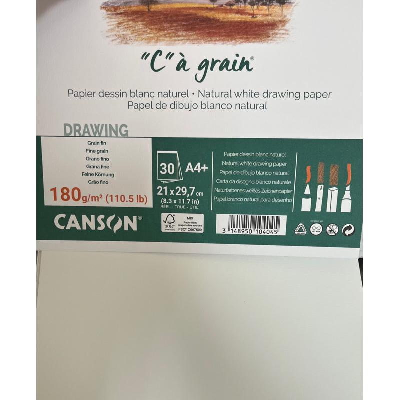 法國製 康頌  CANSON C ＇a grain ca 180g A4 A5 速寫本 圈裝 鉛筆 炭筆 色鉛筆 麥克筆-細節圖2