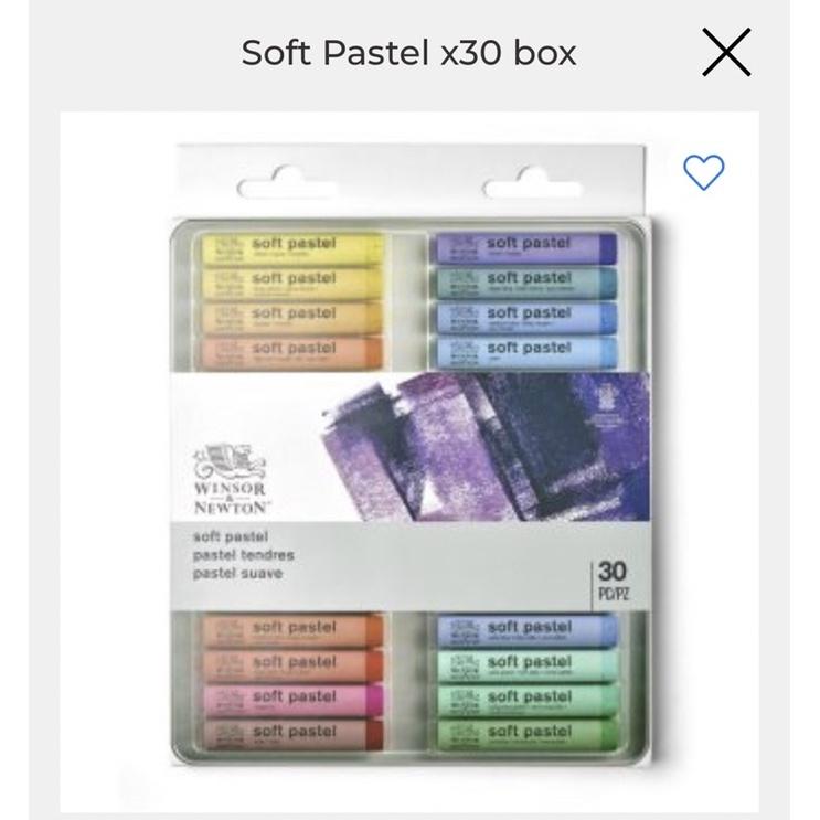 溫莎牛頓 Winsor&Newton Soft Pastel 1790001 1790002 軟性粉彩 15色 30色-細節圖4