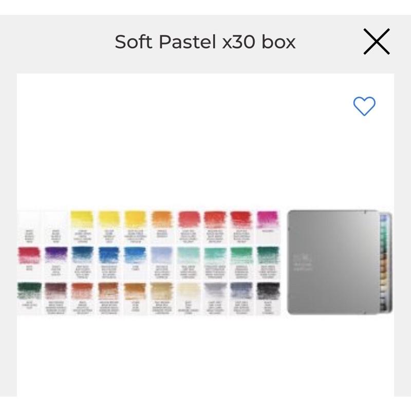 溫莎牛頓 Winsor&Newton Soft Pastel 1790001 1790002 軟性粉彩 15色 30色-細節圖6