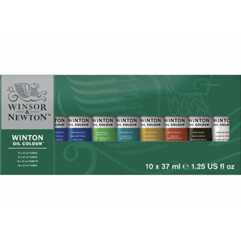 新品 WINSOR&NEWTON WINTON 37ML 原裝 10色 1490619 溫莎牛頓 學生級 油畫條 汰白-細節圖2