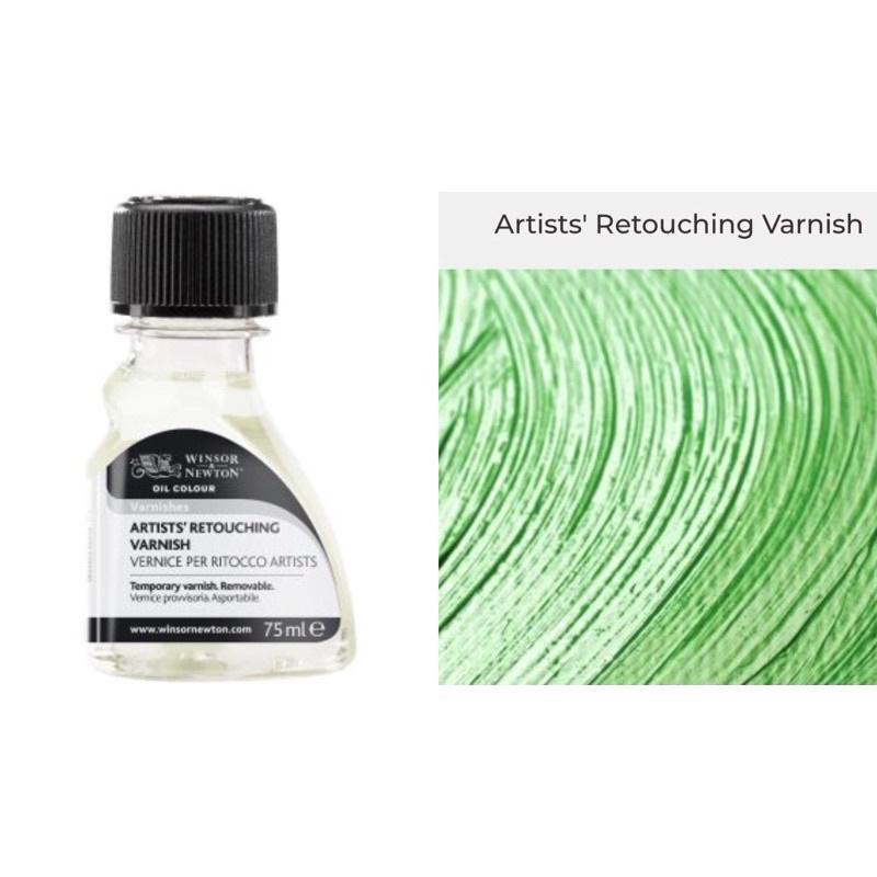 補筆凡尼斯 Winsor & Newton ARTISTS＇ RETOUCHING VARNISH 溫莎牛頓 油畫輔助劑-細節圖2