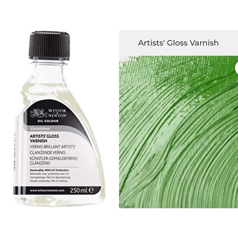 Winsor&Newton ARTISTS＇ VARNISH 油畫 消光凡尼斯 增光凡尼斯 緞面 凡尼斯 溫莎牛頓-細節圖3